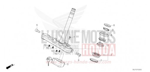STEERING STEM CL500AS de 2025